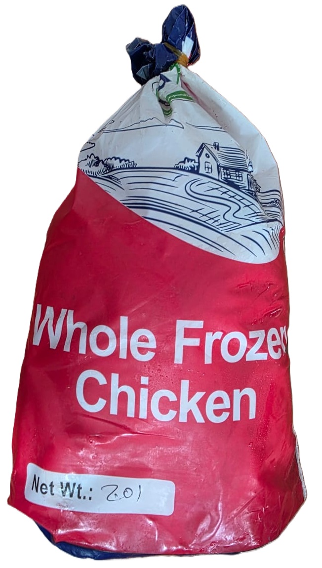 Whole Frozen Chicken